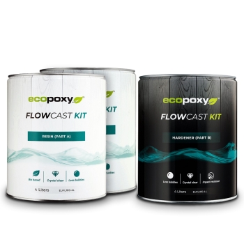 EcoPoxy Flowcast Kit Epoxidharz inkl. Härter
