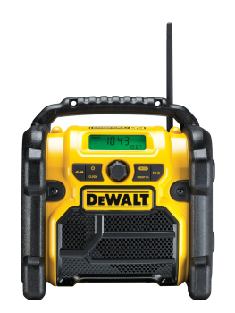 DeWALT Akku- und Netz-Radio fuer 10,8 - 18V - DCR020-QW