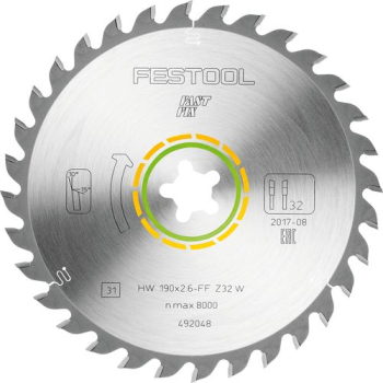 Festool Universal-Sägeblatt 190x2,6 FF W32 - 492048