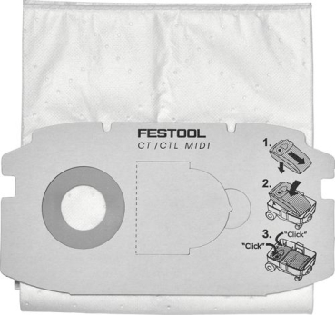 Festool SELFCLEAN Filtersack SC FIS-CT MIDI/5 - 498411