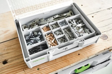 Festool Einsatzboxen Box 100x100x68 mm 6 Stk. für Systainer³ Organizer - 204860