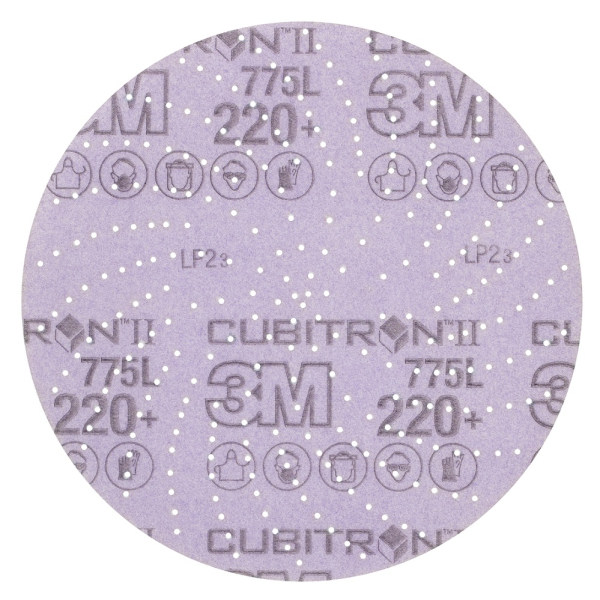 3M™ Cubitron™ II Hookit™ Filmscheibe 775L, 150 mm, multihole