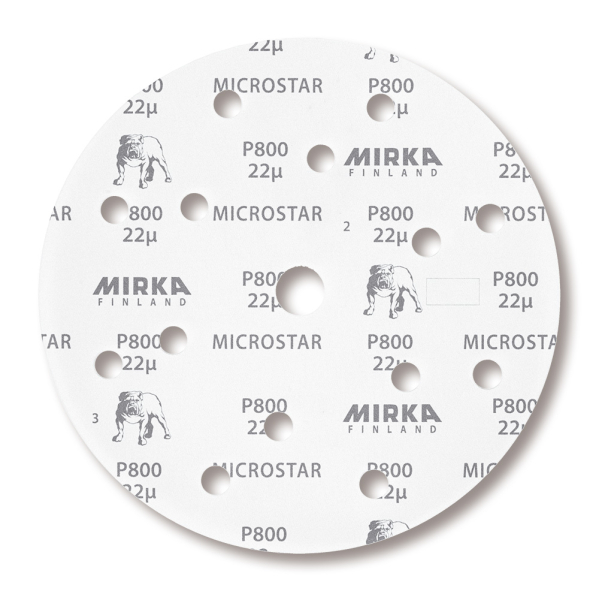 Mirka Microstar Schleifscheiben Ø 150 mm 15 Loch