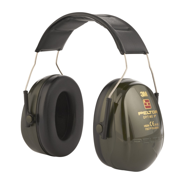 3M™ PELTOR™ Optime™ II Kapselgehörschützer, 31 dB, grün, Kopfbügel H520A-407-GQ