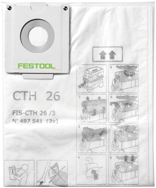 Festool Sicherheitsfiltersack FIS-CTH 26/3 - 497541